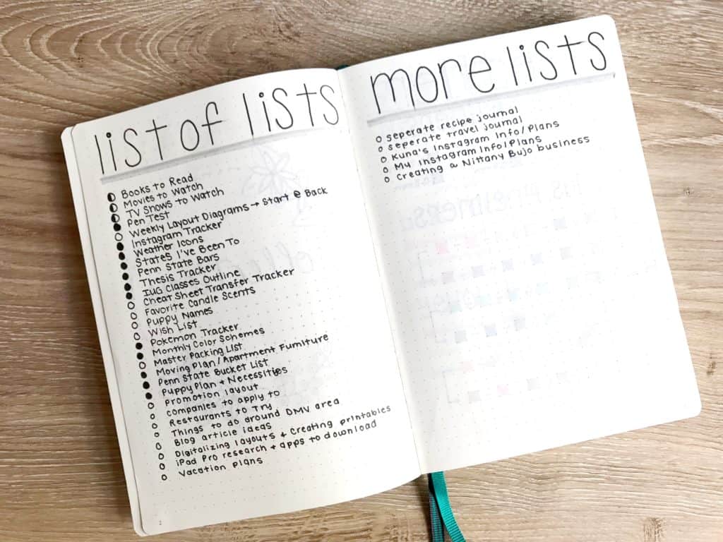 Phương pháp ghi chú Bullet Journal cho người mới