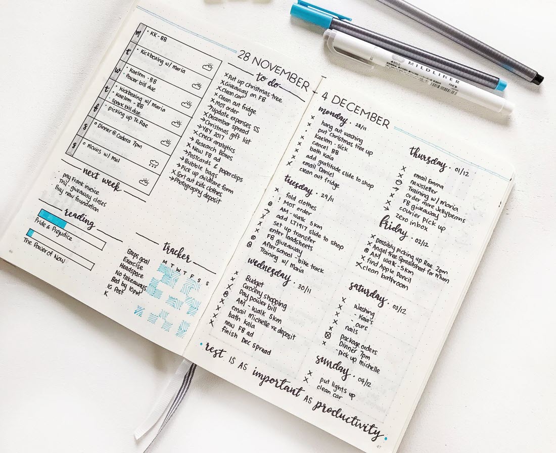 Phương pháp ghi chú Bullet Journal cho người mới
